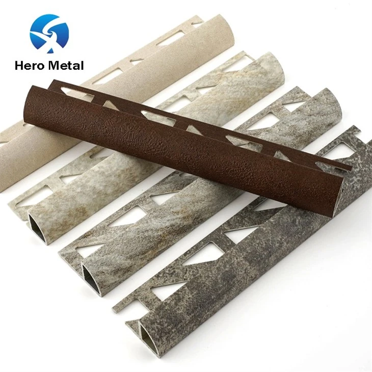 foil surface tile corner trims