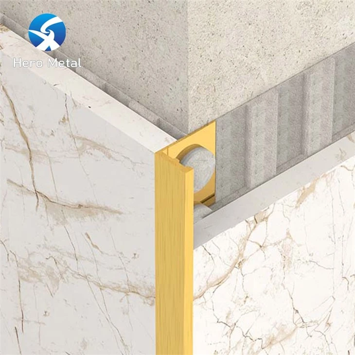 l-shaped aluminum tile trim 10mmx10mmx2500mm