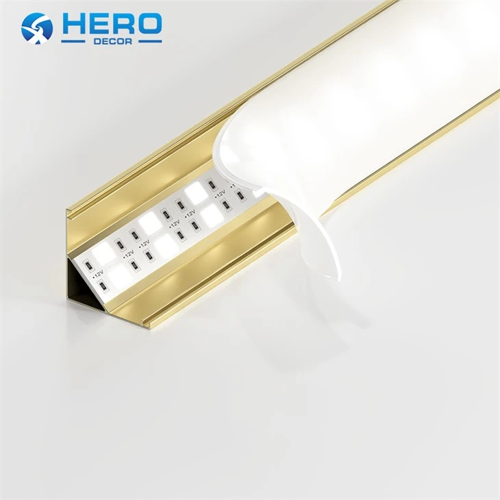 Led Internal Tile Led Profile factory