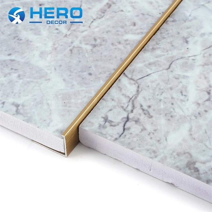 aluminum l-shaped tile edging trim