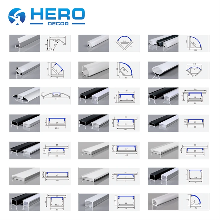 ceiling angled led channel factory drawings