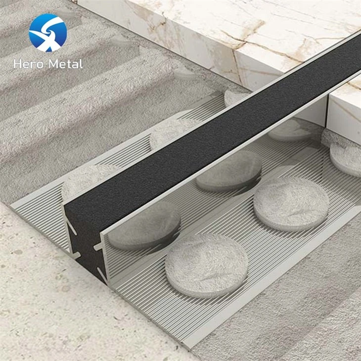 movement joint for tiles