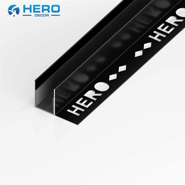 F Profile Aluminium Channel factory