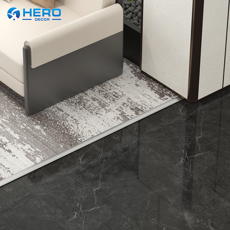 HERO-HM-F-007 aluminum carpet strips installation for carpet to tile transtion HERO-HM-F-007 aluminum carpet strips installation for carpet to tile transtion