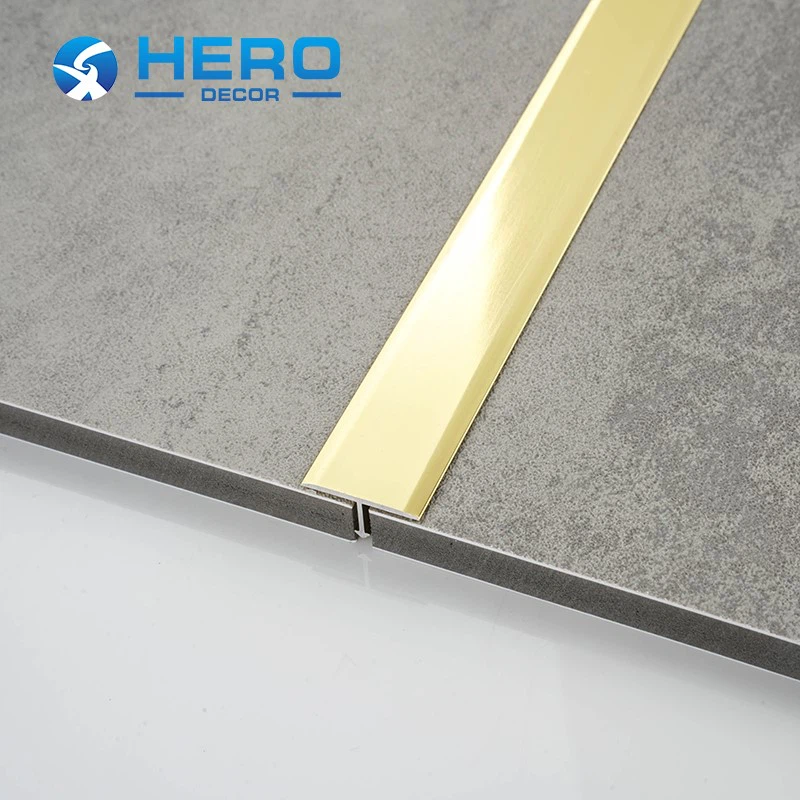 custom brushed gold tile trim T shanpe custom brushed gold tile trim T shanpe