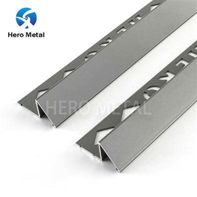 অ্যালুমিনিয়াম টাইল প্রান্ত ট্রিম কপার রঙ